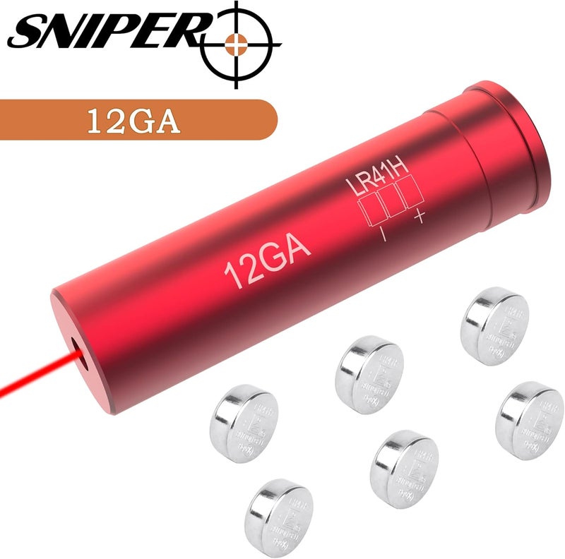 FSI Bore Sight 243 308/223 5.56mm/6.5 Creedmoor/7.62x39/30-30/30-06 Red Laser Boresighter Batteries - Image 2